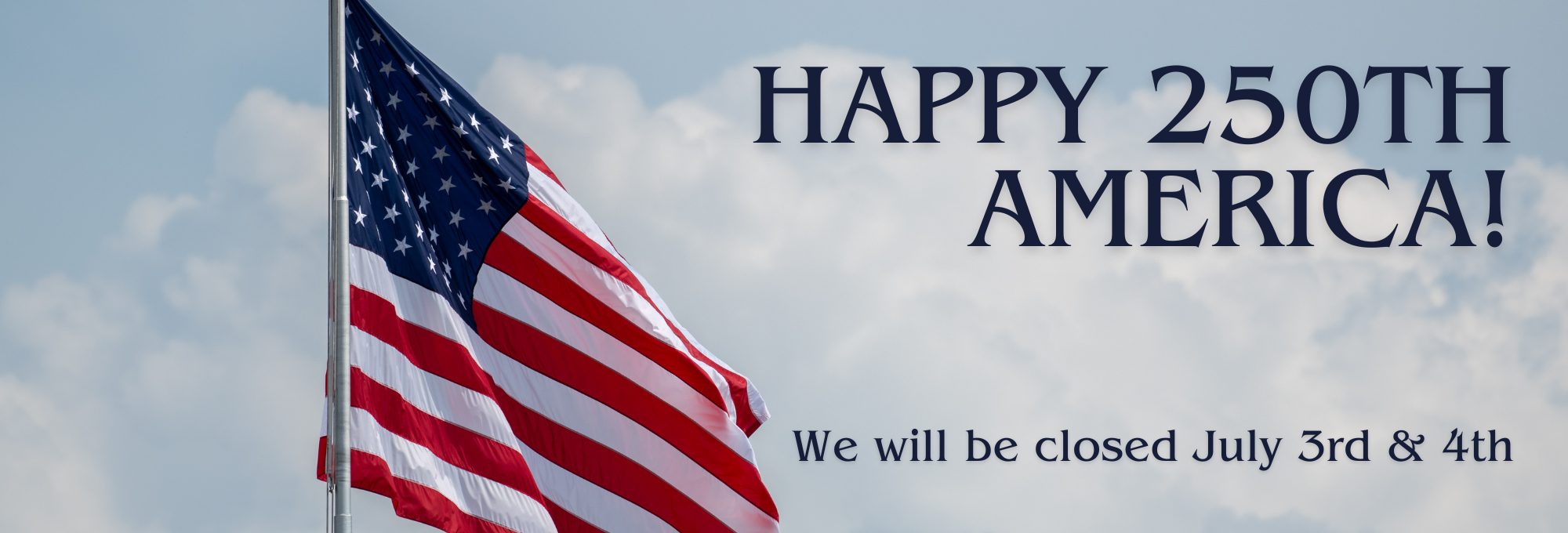 Happy 250th America